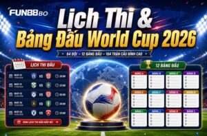 Lịch Thi & Bảng Đấu World Cup 2026